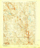 Sandisfield Massachusetts Historical topographic map, 1:62500 scale, 15 X 15 Minute, Year 1907
