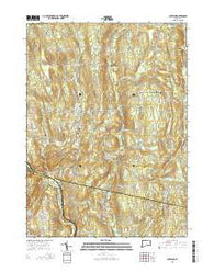 Scotland Connecticut Current topographic map, 1:24000 scale, 7.5 X 7.5 Minute, Year 2015