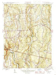 Scotland Connecticut Historical topographic map, 1:31680 scale, 7.5 X 7.5 Minute, Year 1946