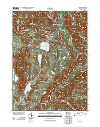 Sharon Connecticut Historical topographic map, 1:24000 scale, 7.5 X 7.5 Minute, Year 2012