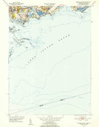 Sherwood Point Connecticut Historical topographic map, 1:31680 scale, 7.5 X 7.5 Minute, Year 1951