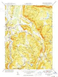 South Canaan Connecticut Historical topographic map, 1:31680 scale, 7.5 X 7.5 Minute, Year 1950