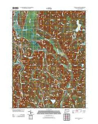 South Canaan Connecticut Historical topographic map, 1:24000 scale, 7.5 X 7.5 Minute, Year 2012