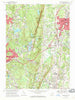 Southington Connecticut Historical topographic map, 1:24000 scale, 7.5 X 7.5 Minute, Year 1968