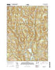 Spring Hill Connecticut Current topographic map, 1:24000 scale, 7.5 X 7.5 Minute, Year 2015