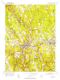 Thomaston Connecticut Historical topographic map, 1:31680 scale, 7.5 X 7.5 Minute, Year 1956