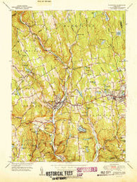 Thomaston Connecticut Historical topographic map, 1:31680 scale, 7.5 X 7.5 Minute, Year 1951
