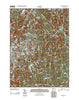 Torrington Connecticut Historical topographic map, 1:24000 scale, 7.5 X 7.5 Minute, Year 2012
