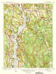 Uncasville Connecticut Historical topographic map, 1:31680 scale, 7.5 X 7.5 Minute, Year 1941