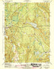 Voluntown Connecticut Historical topographic map, 1:31680 scale, 7.5 X 7.5 Minute, Year 1943