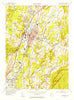 Wallingford Connecticut Historical topographic map, 1:31680 scale, 7.5 X 7.5 Minute, Year 1954