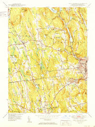 West Torrington Connecticut Historical topographic map, 1:31680 scale, 7.5 X 7.5 Minute, Year 1951