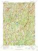 Westford Connecticut Historical topographic map, 1:24000 scale, 7.5 X 7.5 Minute, Year 1952