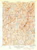 Westford Connecticut Historical topographic map, 1:31680 scale, 7.5 X 7.5 Minute, Year 1945