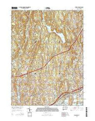 Westport Connecticut Current topographic map, 1:24000 scale, 7.5 X 7.5 Minute, Year 2015