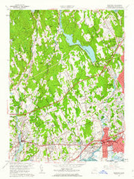 Westport Connecticut Historical topographic map, 1:24000 scale, 7.5 X 7.5 Minute, Year 1960