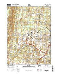 Windsor Locks Connecticut Current topographic map, 1:24000 scale, 7.5 X 7.5 Minute, Year 2015