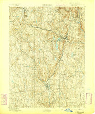 Winsted Connecticut Historical topographic map, 1:62500 scale, 15 X 15 Minute, Year 1892