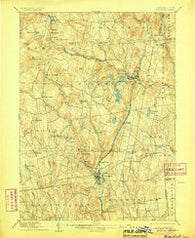 Winsted Connecticut Historical topographic map, 1:62500 scale, 15 X 15 Minute, Year 1892