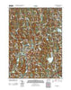 Woodbury Connecticut Historical topographic map, 1:24000 scale, 7.5 X 7.5 Minute, Year 2012
