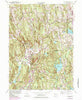 Woodbury Connecticut Historical topographic map, 1:24000 scale, 7.5 X 7.5 Minute, Year 1955