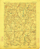 Woodstock Connecticut Historical topographic map, 1:62500 scale, 15 X 15 Minute, Year 1892