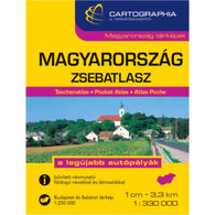 Buy map HUNGARY pocket atlas (12x15 cm, spiral)