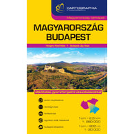 Buy map HUNGARY & BUDAPEST double atlas (15x24 cm, spiral)