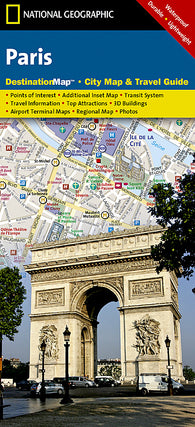 Buy map Paris, France DestinationMap by National Geographic Maps