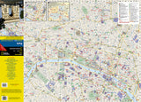 Paris, France DestinationMap by National Geographic Maps - Front of map