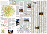 Paris, France DestinationMap by National Geographic Maps - Back of map