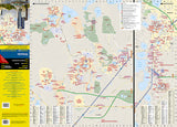 Orlando, Florida DestinationMap by National Geographic Maps - Front of map