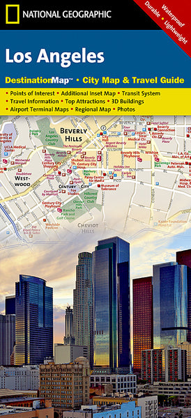 Buy map Los Angeles, California DestinationMap by National Geographic Maps