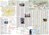 Prague, Czech Republic DestinationMap by National Geographic Maps - Back of map