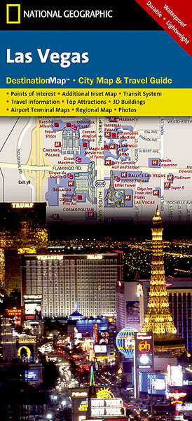 Buy map Las Vegas, Nevada DestinationMap by National Geographic Maps