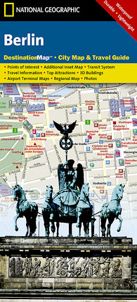 Buy map Berlin, Germany DestinationMap by National Geographic Maps