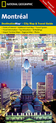 Buy map Montreal, Quebec DestinationMap by National Geographic Maps