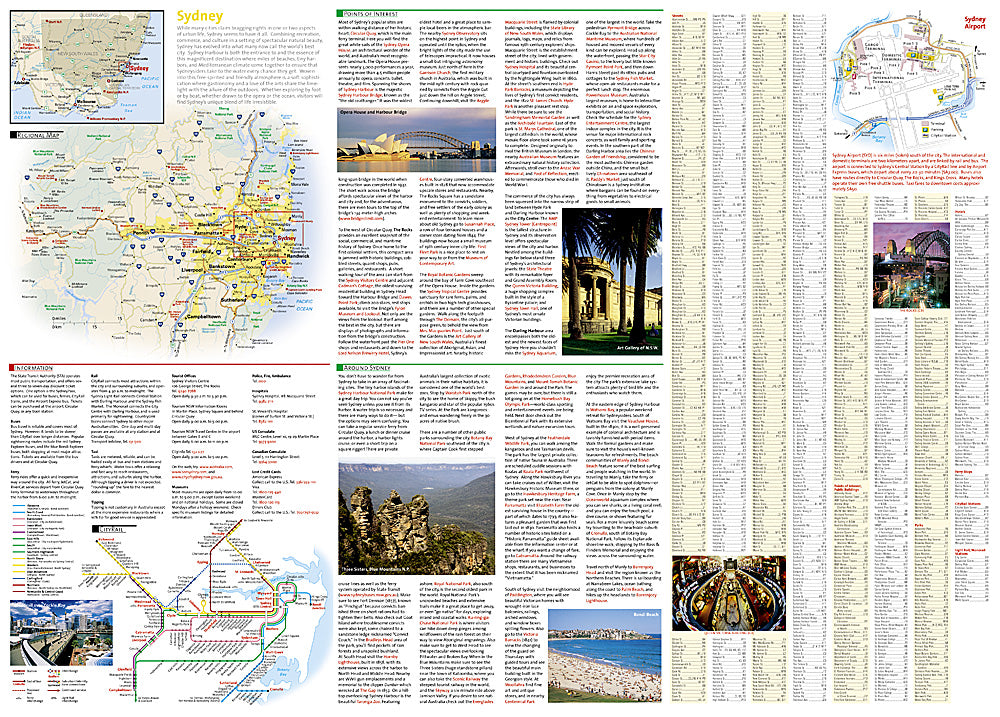 Buy map: Sydney, Australia DestinationMap by National Geographic Maps ...