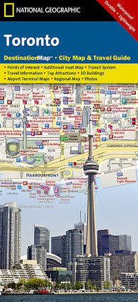 Buy map Toronto, Ontario DestinationMap by National Geographic Maps