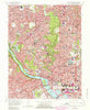 Washington West District of Columbia Historical topographic map, 1:24000 scale, 7.5 X 7.5 Minute, Year 1965