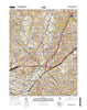 Washington East District of Columbia Current topographic map, 1:24000 scale, 7.5 X 7.5 Minute, Year 2016