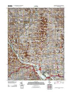Washington West District of Columbia Historical topographic map, 1:24000 scale, 7.5 X 7.5 Minute, Year 2011