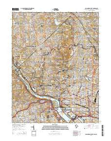 Washington West District of Columbia Historical topographic map, 1:24000 scale, 7.5 X 7.5 Minute, Year 2014