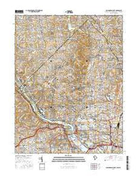 Washington West District of Columbia Current topographic map, 1:24000 scale, 7.5 X 7.5 Minute, Year 2016
