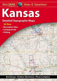Buy map Kansas, Atlas and Gazetteer