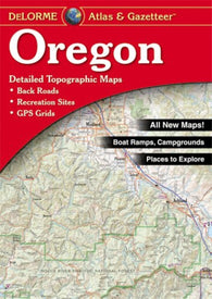 Buy map Oregon Atlas and Gazetteer