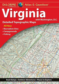 Buy map Virginia Atlas and Gazetteer