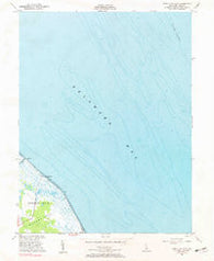 Bennetts Pier Delaware Historical topographic map, 1:24000 scale, 7.5 X 7.5 Minute, Year 1956