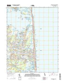 Bethany Beach Delaware Historical topographic map, 1:24000 scale, 7.5 X 7.5 Minute, Year 2014