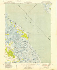 Bombay Hook Delaware Historical topographic map, 1:24000 scale, 7.5 X 7.5 Minute, Year 1949